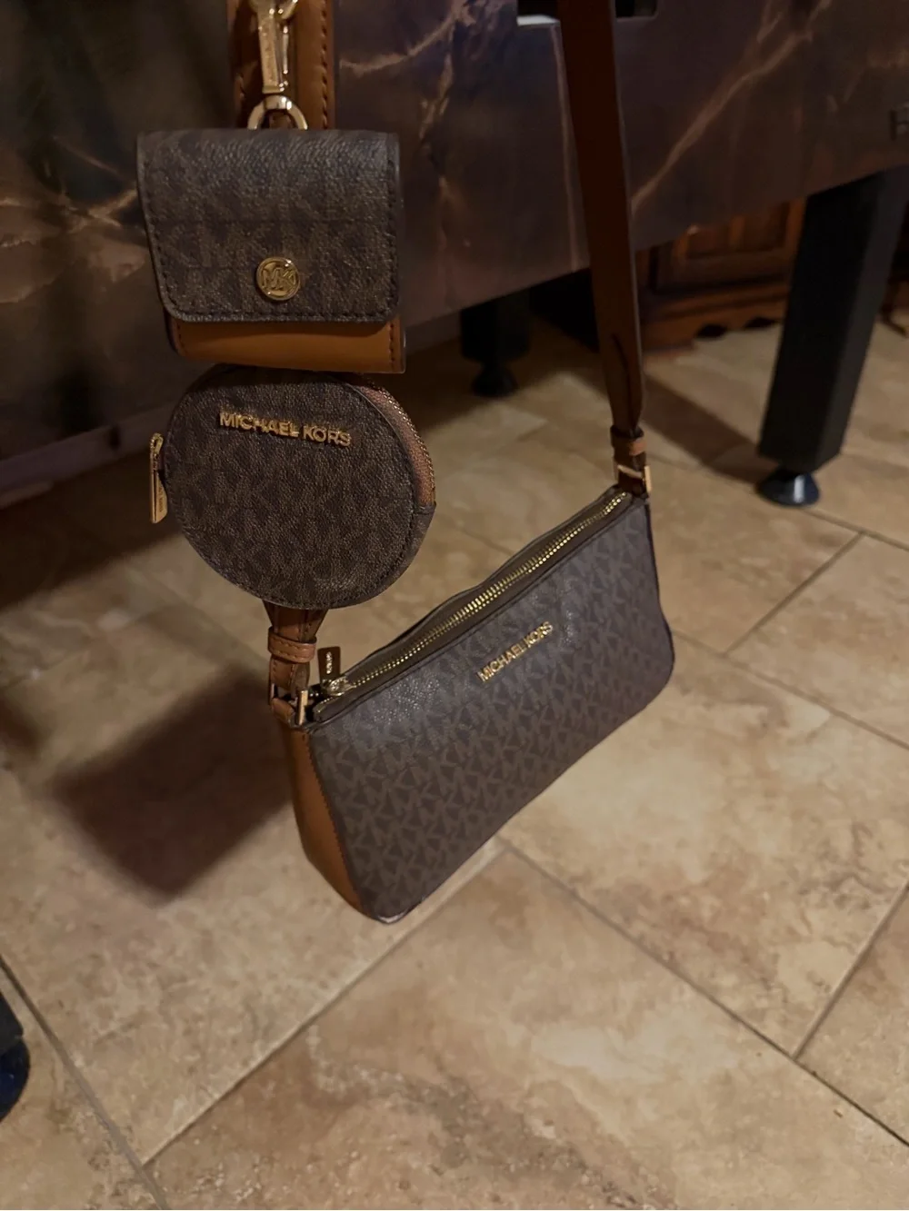 Michael Kors compact crossbody